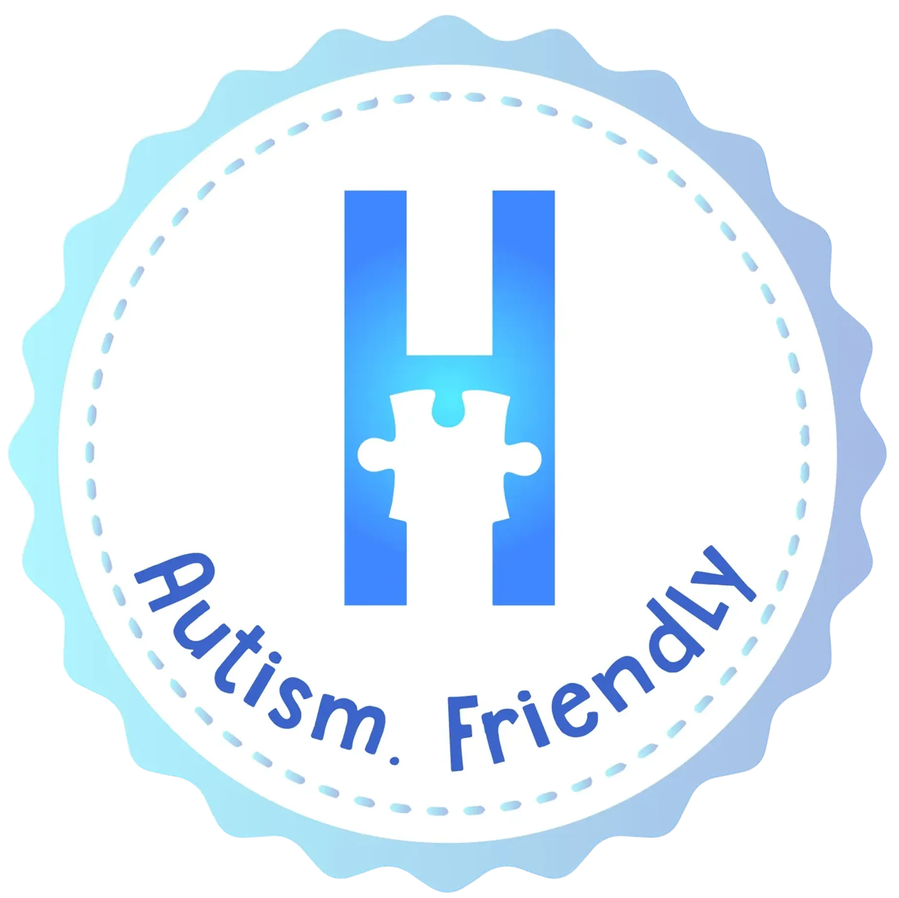 Logotip "H" Autism Friendly a l'Hotel Maria del Mar, Puerto de la Cruz