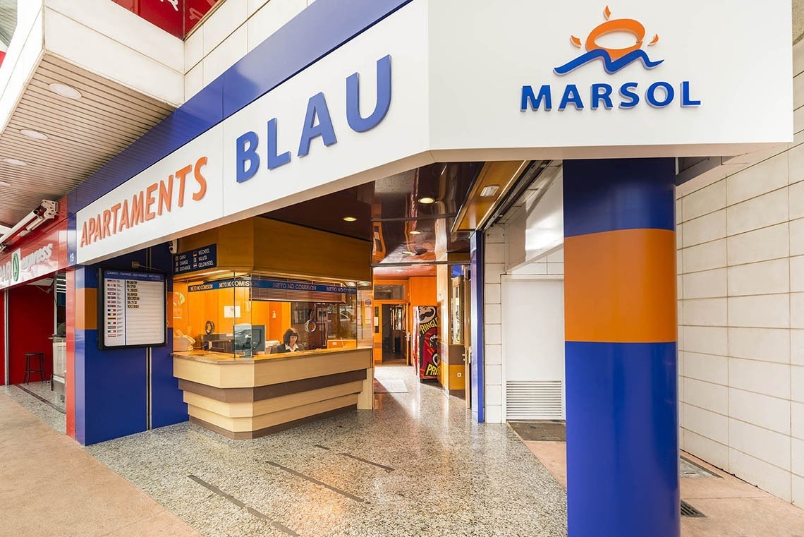 Recepció d'Apartaments Blau a Lloret de Mar | Marsol Hotels & Resorts