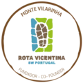 um logotipo para monte vilarinha rota vicentina em portugal