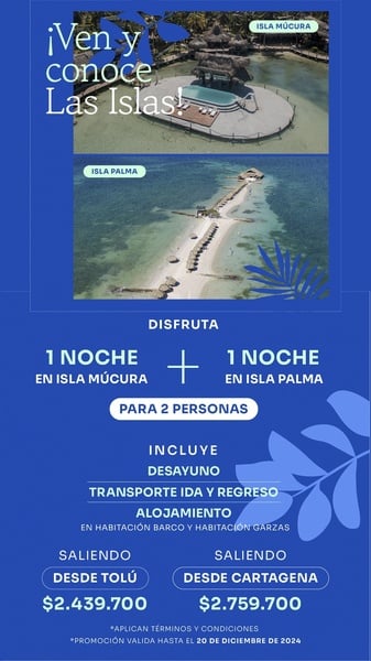 an advertisement for pasadia hotel mucura club