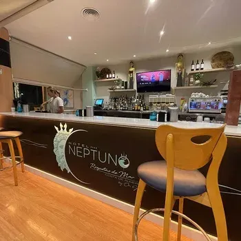 On Hotels: Neptuno bar - modern, inviting lounge area with Mediterranean flair.