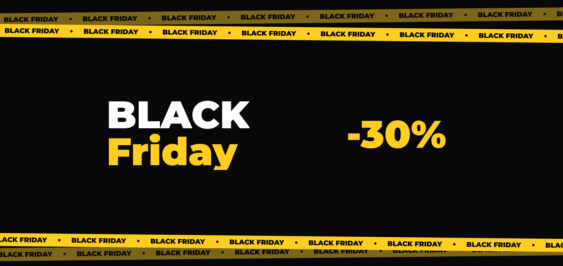 NEXUS: Club Tarahal, venta especial Black Friday con brillo dorado.