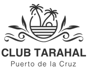 a black and white logo for hacienda village tenerife