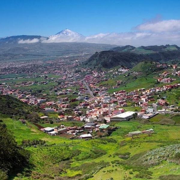 un uomo e una donna in piedi accanto a un gruppo di delfini in una piscina con il logo aqualand sullo sfondo