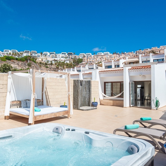 Superior-Bungalow mit 1 Schlafzimmer und extra großer Chill-Out-Terrasse