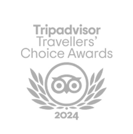 un logotipo para los premios de elección de viajeros de tripadvisor