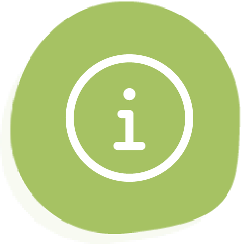 an icon of a van in a green circle