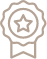 un icono de una medalla con una estrella en el medio .