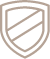 a pixel art icon of a shield on a black background .