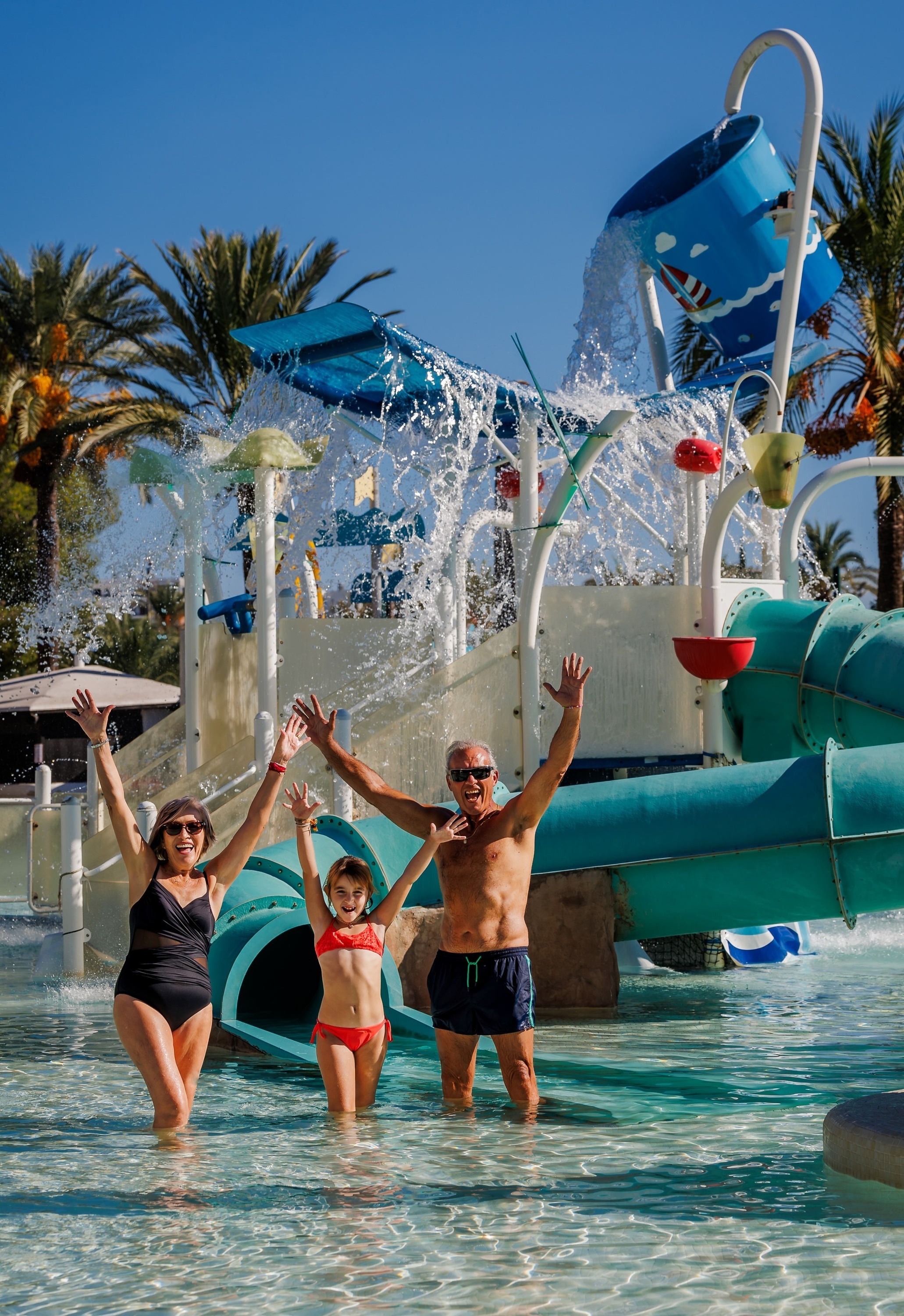 Family fun at Beklub | O7 Hotels Mallorca. Splash in our water park pools.