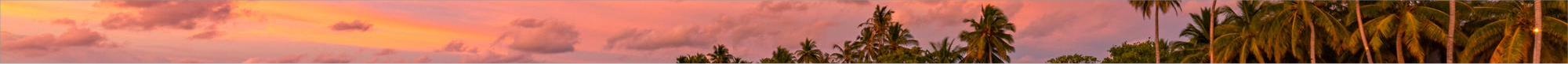 a painting of a sunset with trees in the foreground