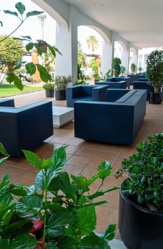 Salon extérieur d'Hôtel à Cabo de Gata | Ohtels Cabogata
