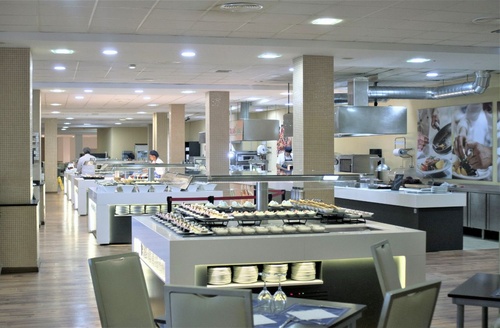 Buffet do Hotel tudo incluído em Mazagón, Huelva | Ohtels Mazagón.