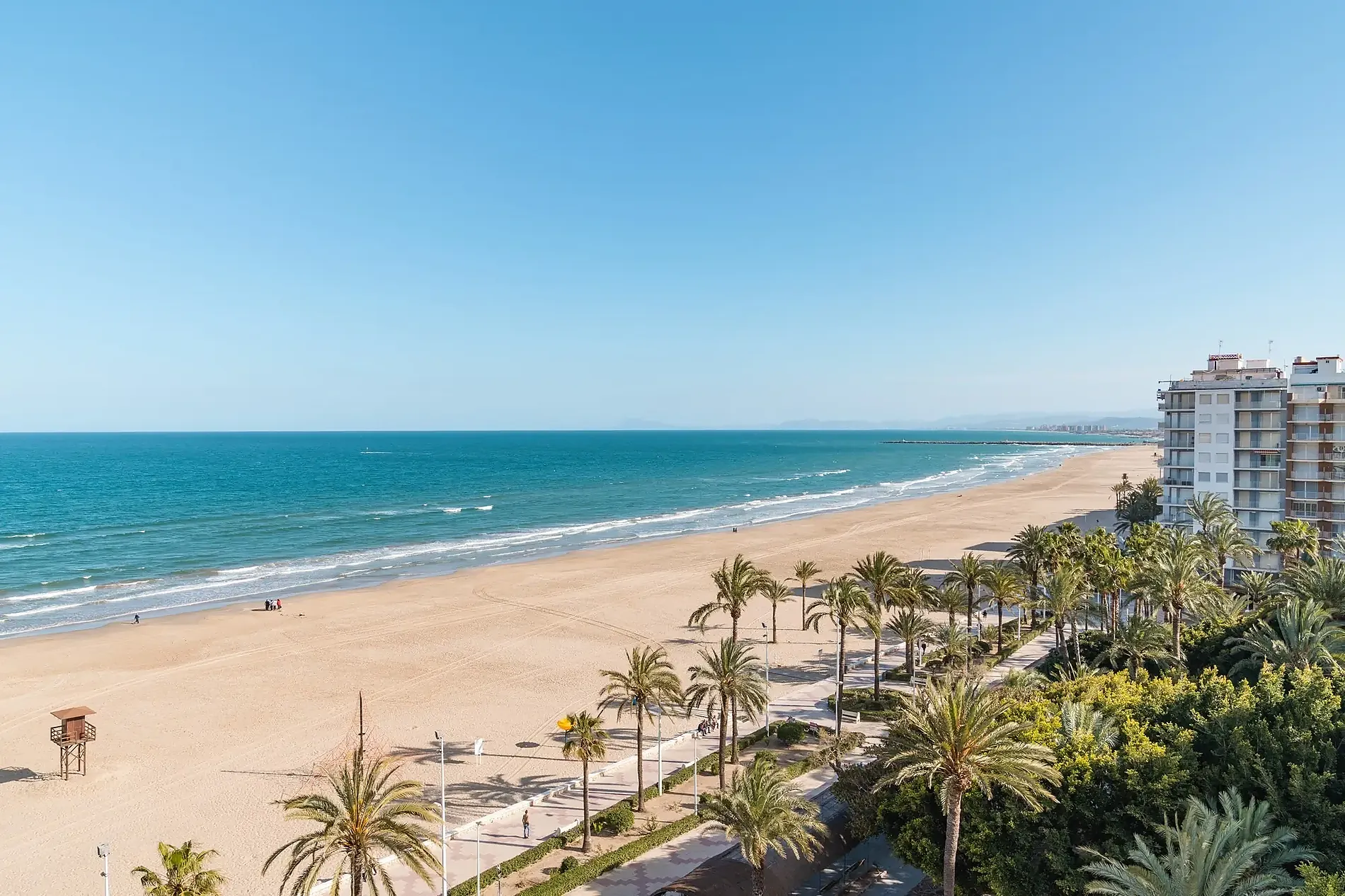 Strandhotel mit Meerblick in Salou an der Costa Dorada, nahe Hotel Olympus Palas.