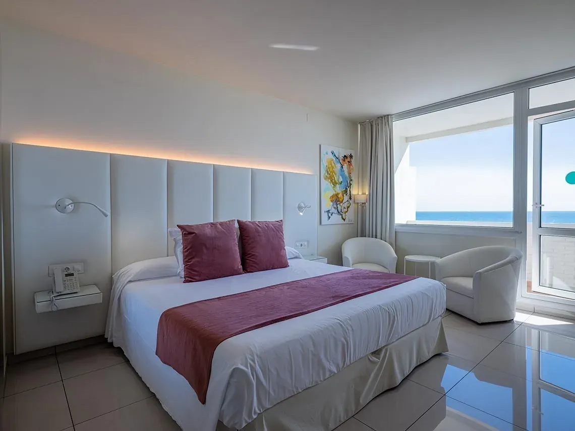 Chambre d'hôtel ON Hotel Oceanfront Matalascañas avec vue sur la mer, Plage de Doñana