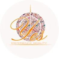 ON Corporativa: Logo circular con "Yes Experience Beauty" en naranja.