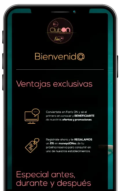 Bienvenida exclusiva On Hotels: ON Corporativa. Ofertas y promociones.