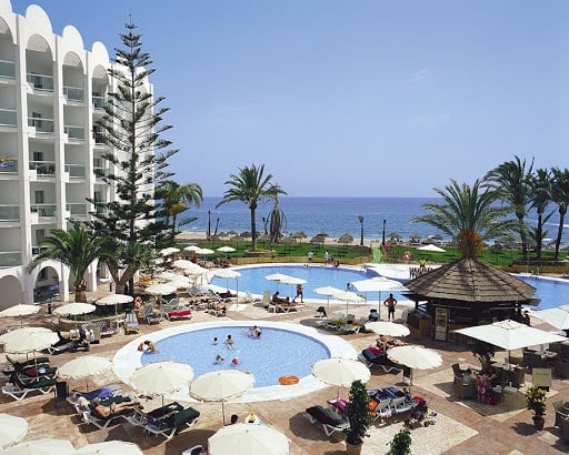 Outdoor pools of the Hotel Ona Marinas in Nerja