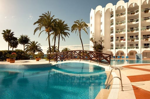 Hotel Ona Marinas in Nerja and outdoor pool