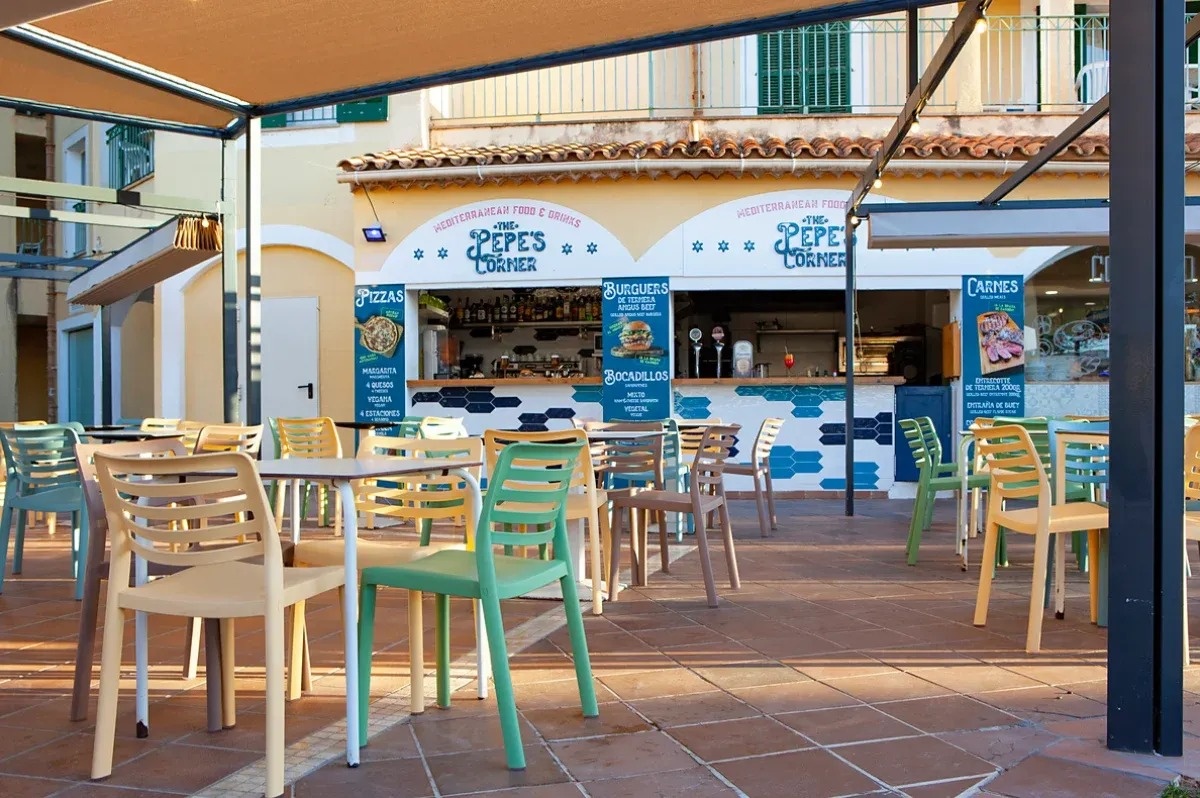 Restaurant at the Ona Cala Pi hotel, in Mallorca
