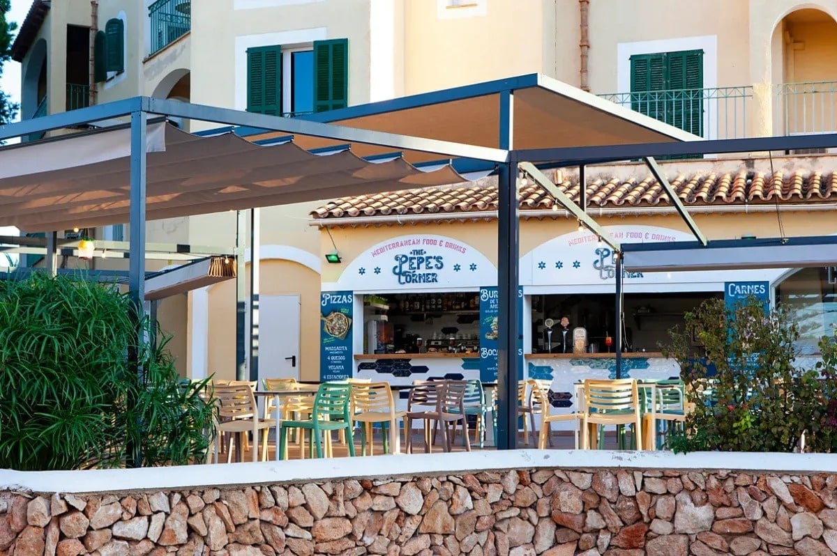 Restaurante en el hotel Ona Cala Pi, en Mallorca