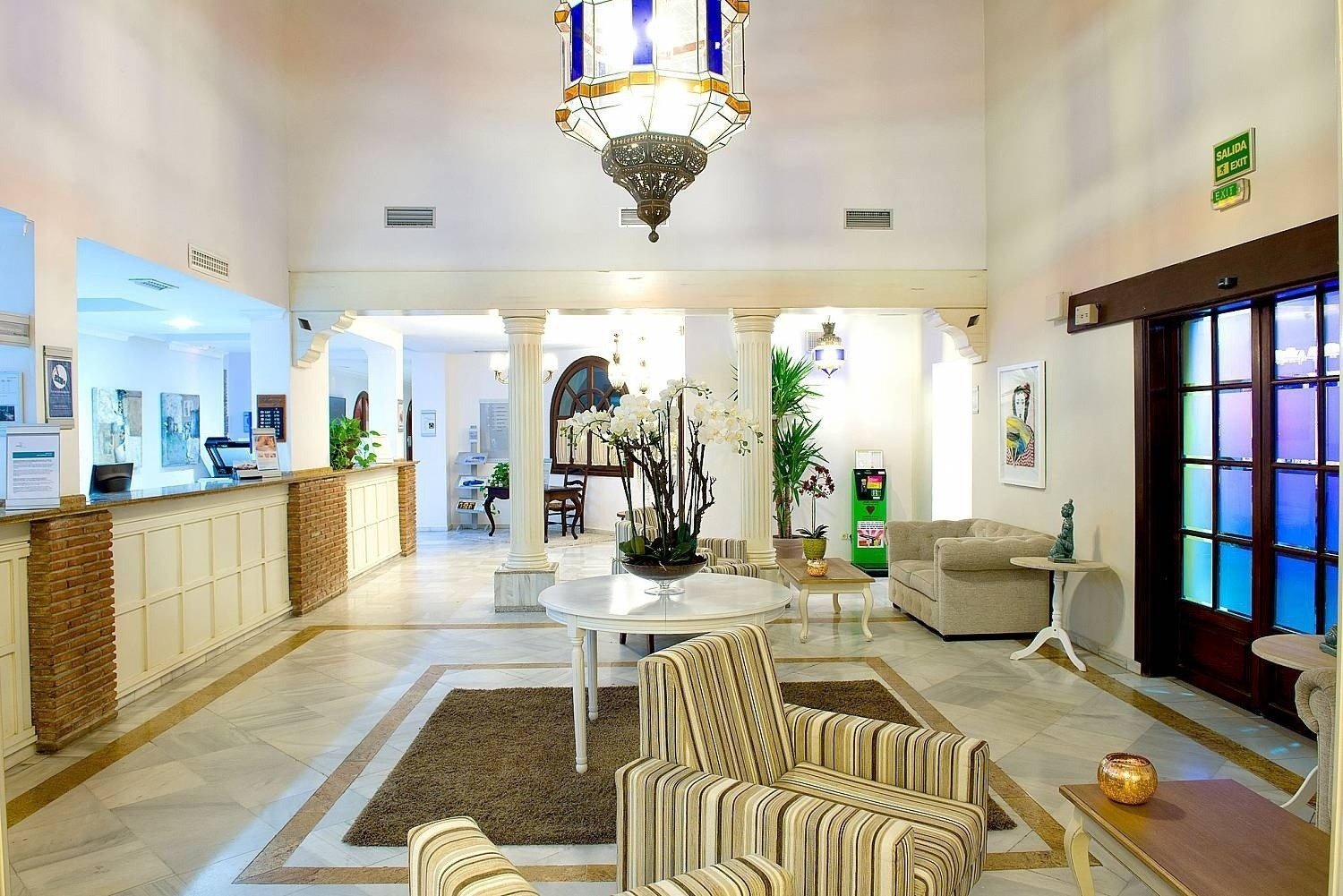 Lobby of the Hotel Ona Alanda Club Marbella