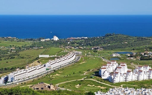 Vues panoramiques depuis le golf d´Ona Valle Romano - Hôtel de villégiature