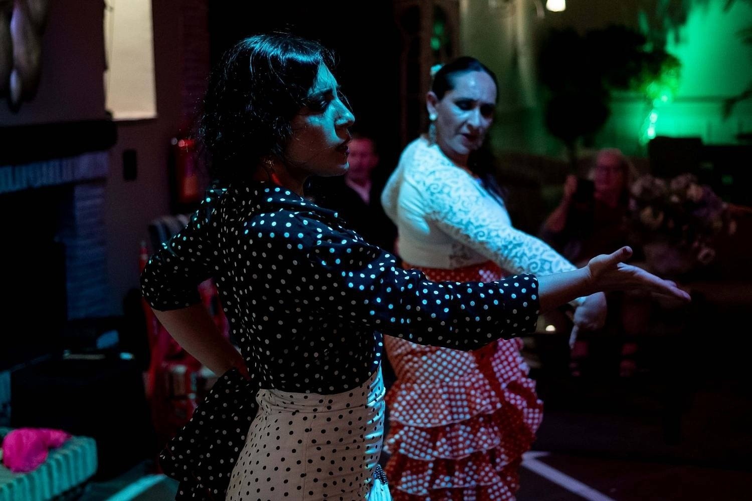 Dancers in a show at the Hotel Ona Alanda Club Marbella