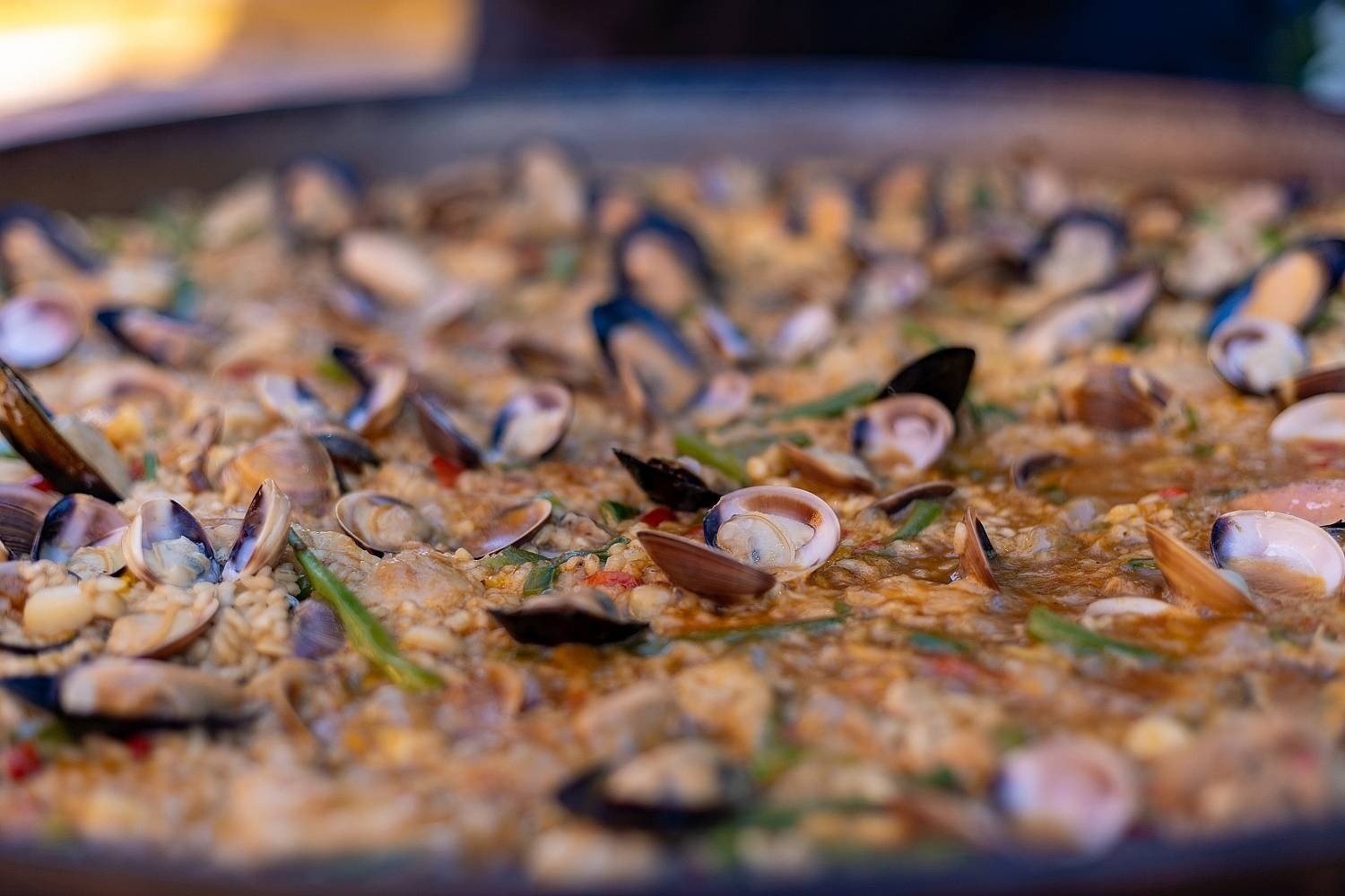 Paella mit Meeresfrüchten im Hotel Ona Alanda Club Marbella