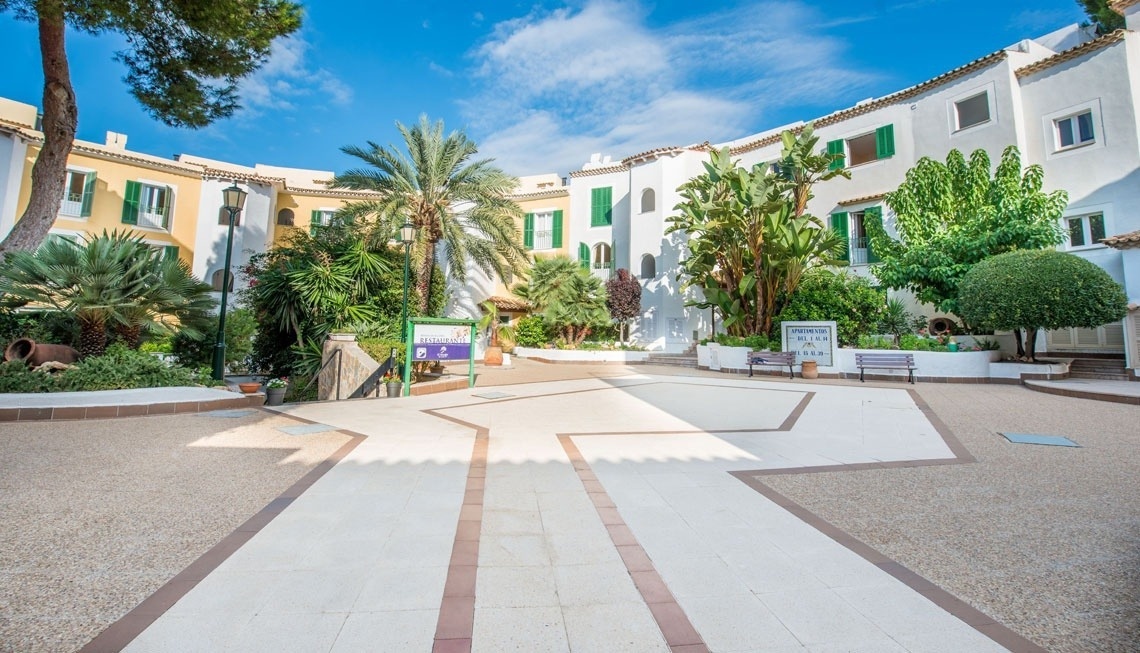 Panoramablick auf das Hotel Ona Cala Pi auf Mallorca
