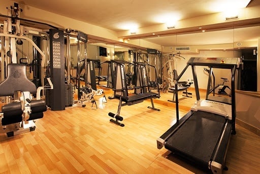 Gym of the Hotel Ona Marinas in Nerja