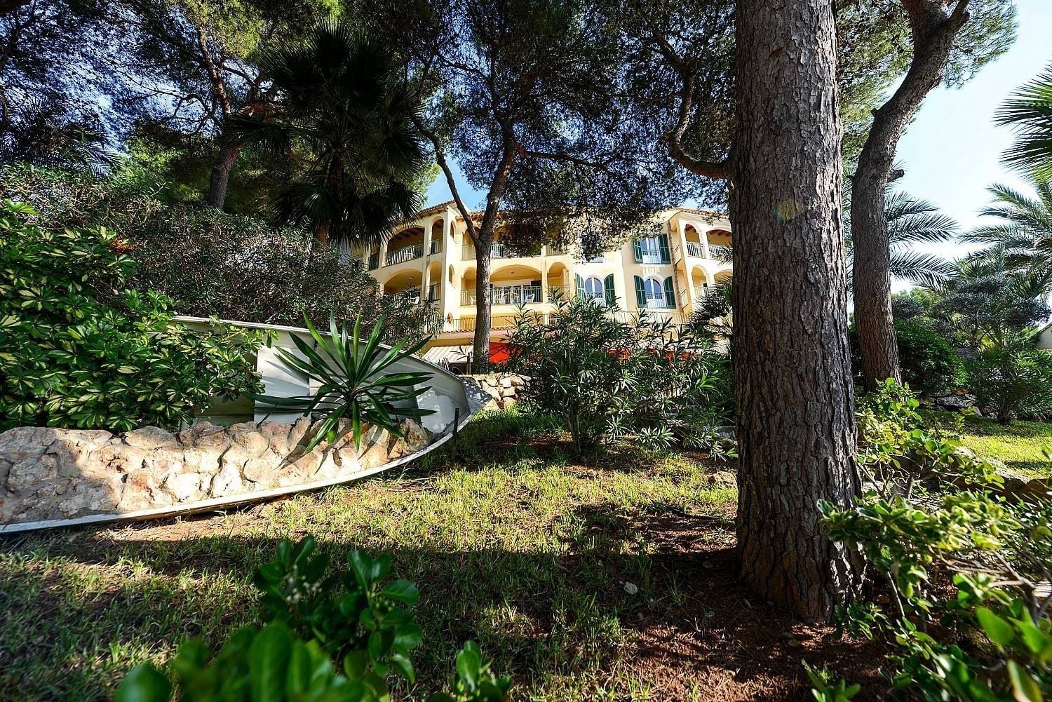 Blick von der Umgebung des Hotels Ona Cala Pi auf Mallorca