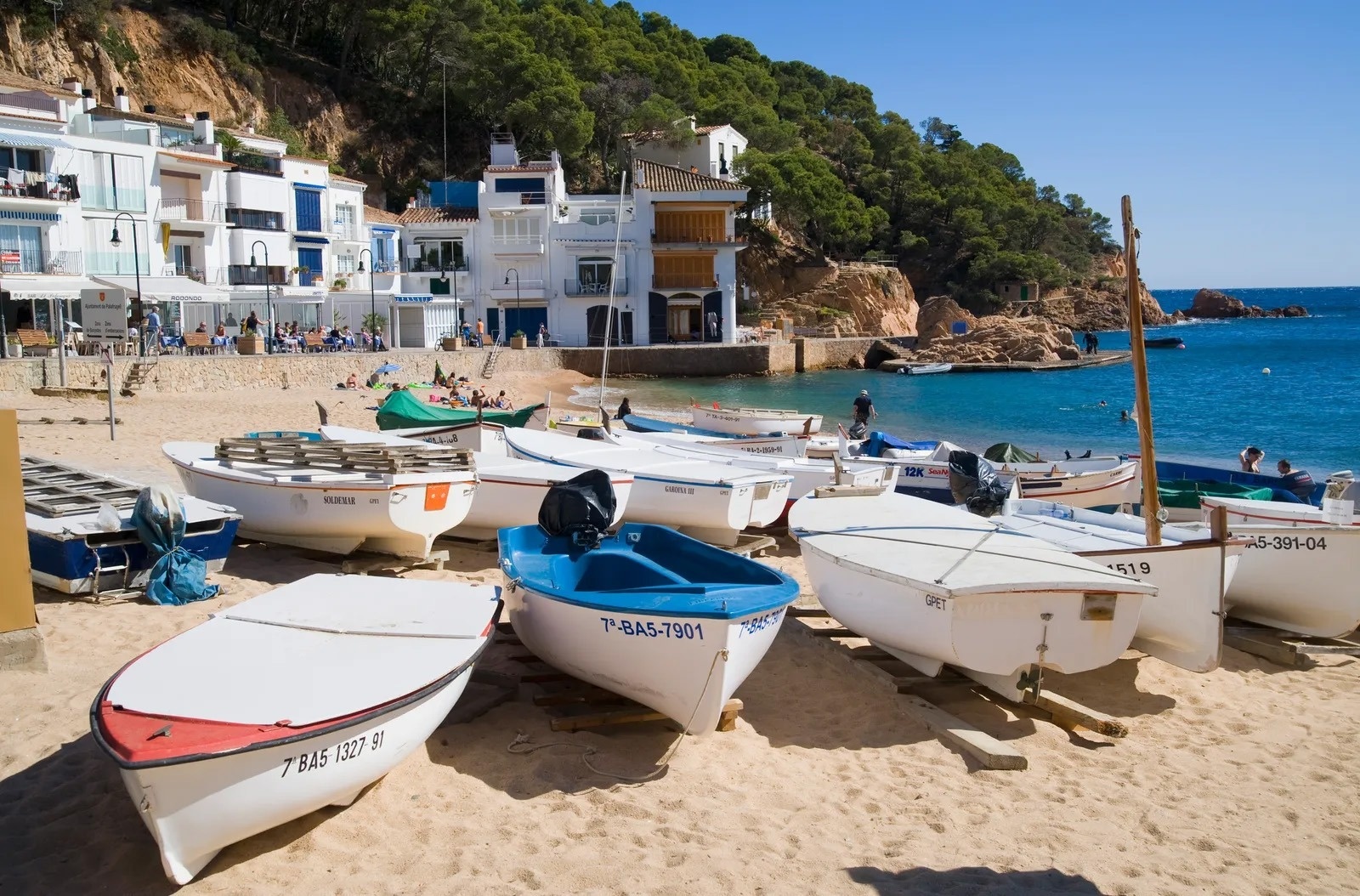 Playa de Tamariu, Tamariu, Costa Brava