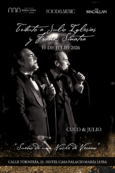 KAIZEN: Casa Palacio Maria Luisa honore Julio Iglesias et Frank Sinatra.