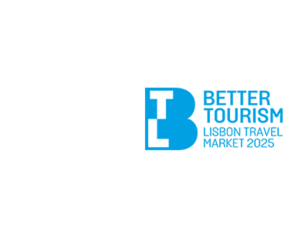 a logo for bolsa turismo lisboa travel market
