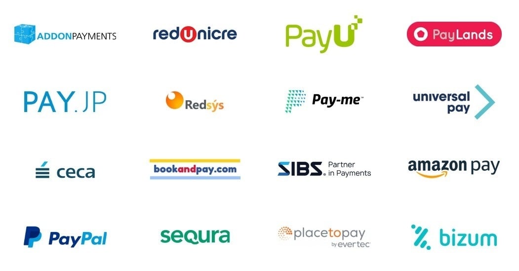 Payment methods