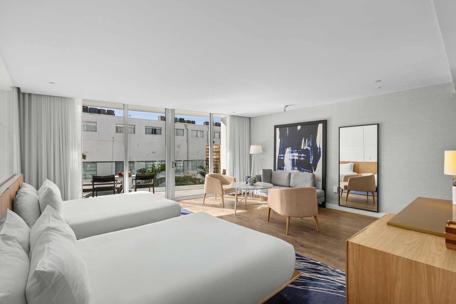 Two king suite with terrace