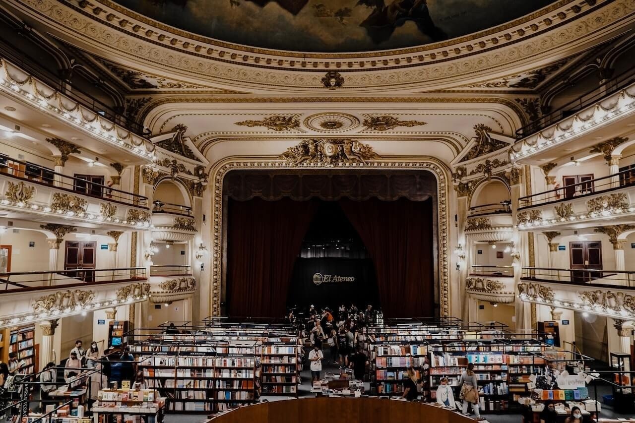 Livraria Ateneo em Buenos Aires