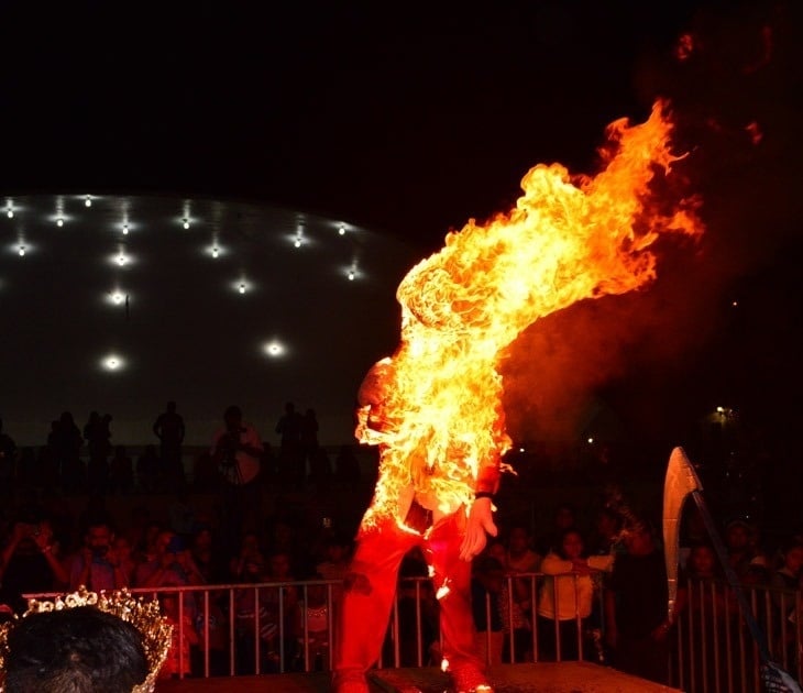 burning of Juan Carnaval