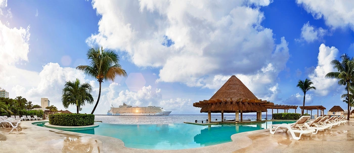 Piscina infinita y crucero en Park Royal: Corpo. Disfrute del sol tropical.