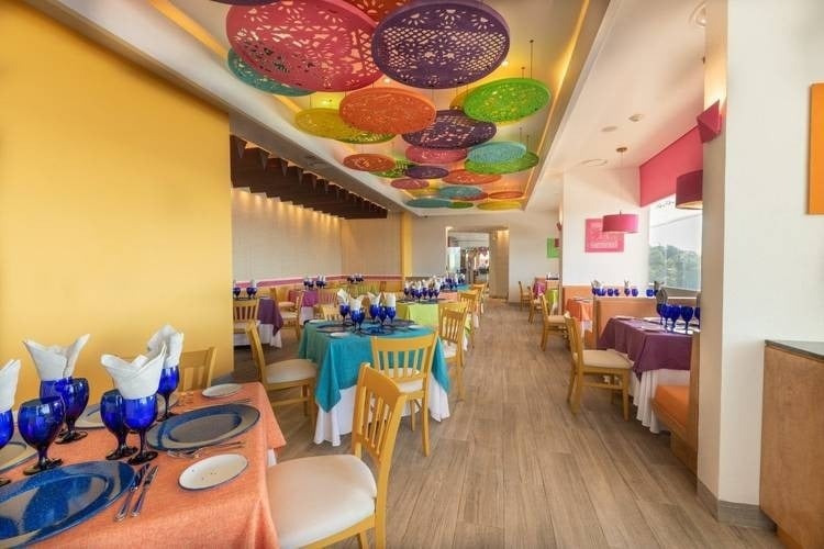 Frida restaurante à la carte especializado em comida tradicional mexicana no Park Royal Grand Puerto Vallarta