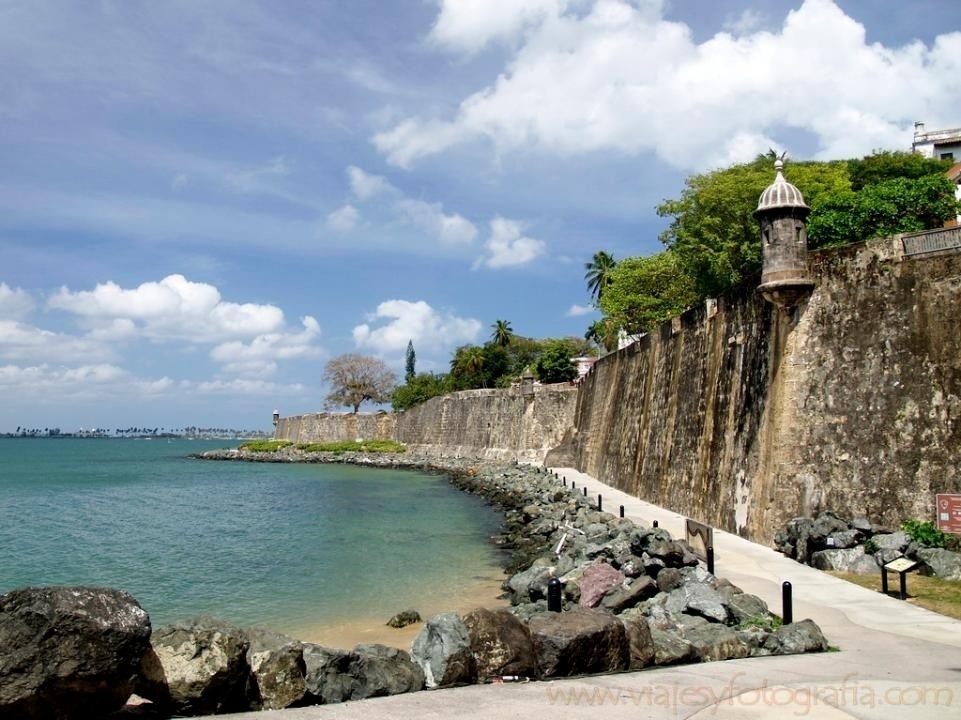 The walled city of San Juan