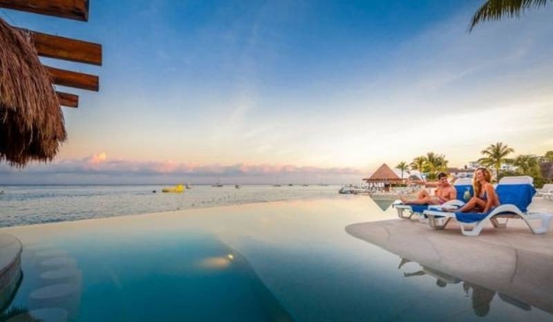 views from the pool at the park royal Humacao