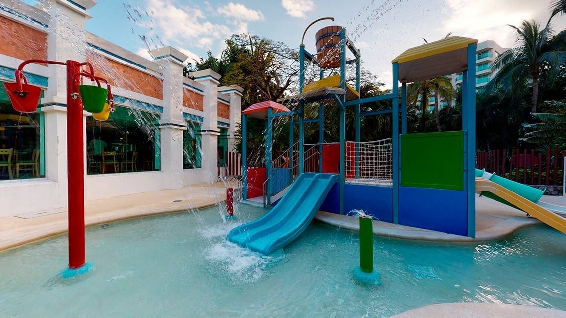 Water park of the Hotel Grand Park Royal Cozumel