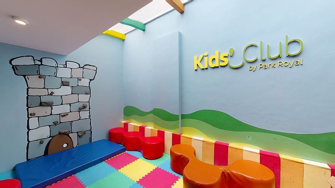 Zona de juego del Kids` Club en el Hotel Park Royal Beach Acapulco