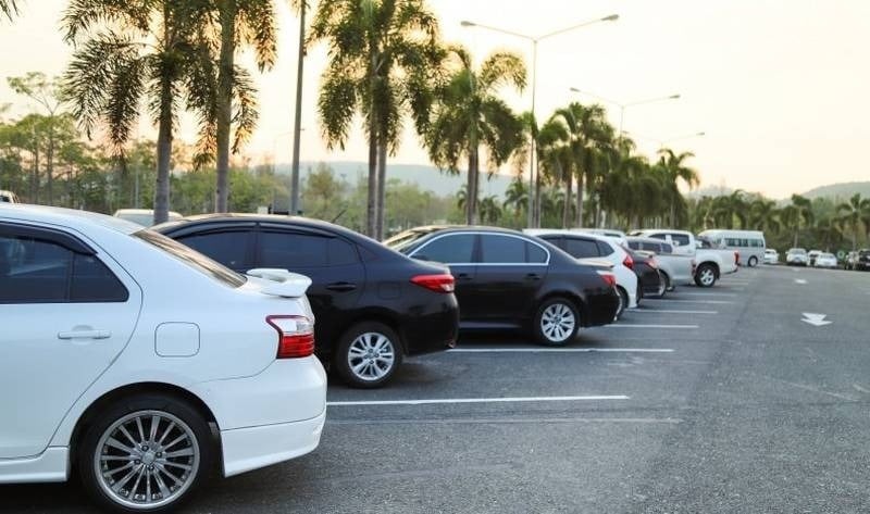 Park Royal Miami Beach Outdoor Parking Area