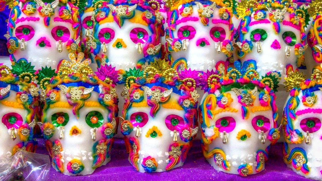 Halloween or day of the dead
