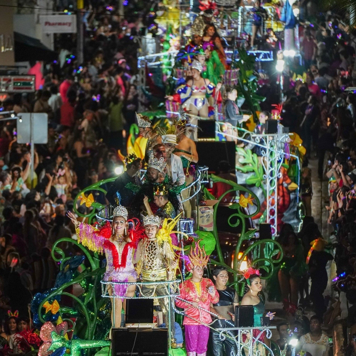 carros alegóricos del carnaval