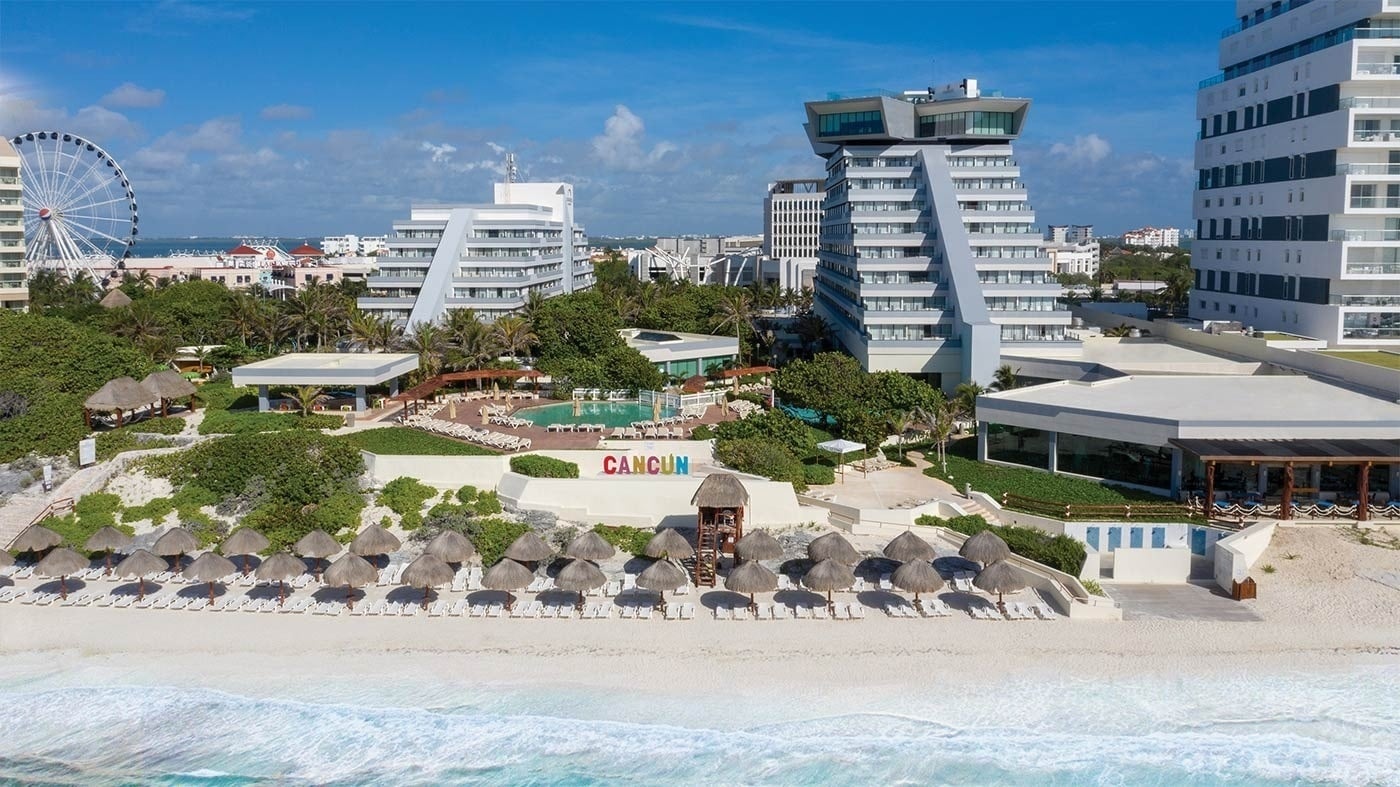 Hotel Park Royal Beach Cancún | Caribe Mexicano | Webcam oficial con playa y piscinas.