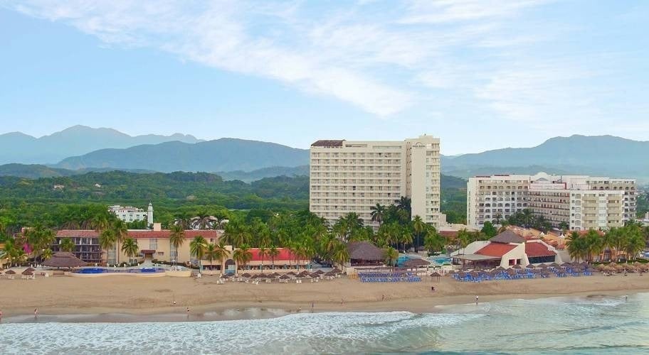 General view of the Hotel Park Royal Beach Ixtapa in the Mexican Pacific